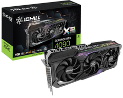 Відеокарта INNO3D GeForce RTX 4090 24GB GDDR6X ICHILL X3 (C40903-246XX-1833VA47)