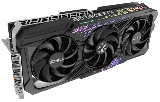 Відеокарта INNO3D GeForce RTX 4090 24GB GDDR6X ICHILL X3 (C40903-246XX-1833VA47)