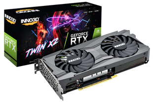 Видеокарта INNO3D GeForce RTX 3060 12GB GDDR6 Twin X2 (N30602-12D6-119032AH)