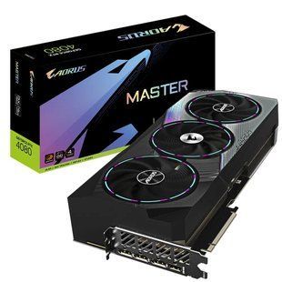 Видеокарта GIGABYTE GeForce RTX 4080 16GB GDDR6X AORUS M (GV-N4080AORUS M-16GD)