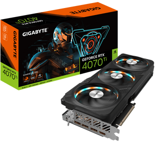 Видеокарта GIGABYTE GeForce RTX 4070 Ti 12Gb GDDR6X GAMING OC (GV-N407TGAMING OC-12GD)