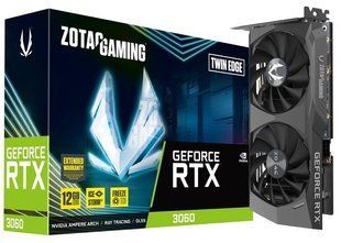 Видеокарта Zotac GeForce RTX 3060 Twin Edge 12288MB (ZT-A30600E-10M)